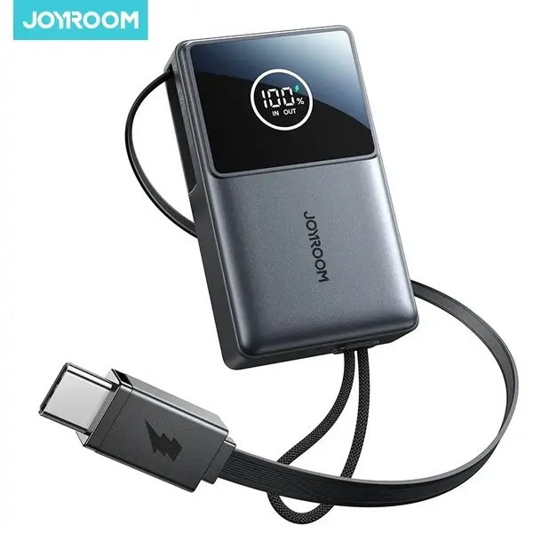 JOYROOM JR-PR1 10000mAh 22.5W Power Bank with cable