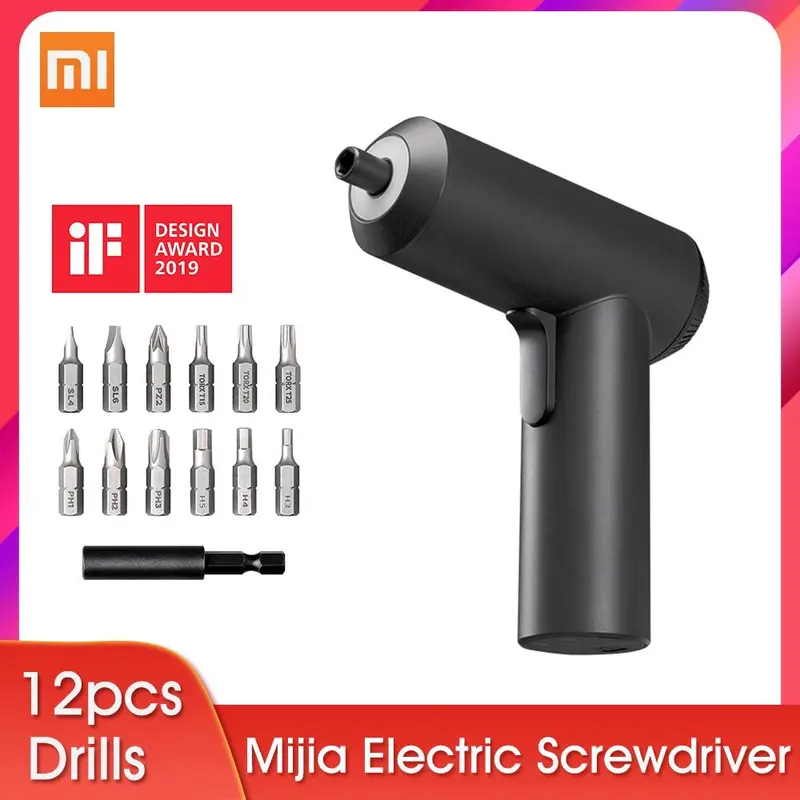 Xiaomi Mijia 12PCS S2 Bits Practical Home Electric Screwdriver