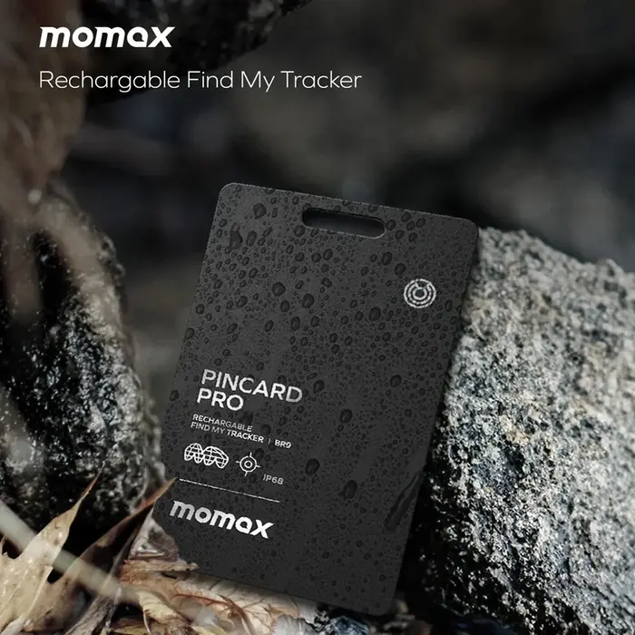 Momax BR9 PinCard Pro Rechargeable Tracker