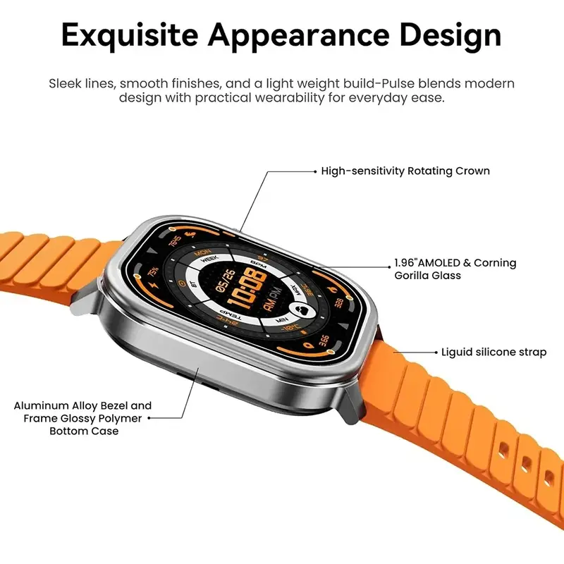 KOSPET Pulse Smart Watch for Android & iOS