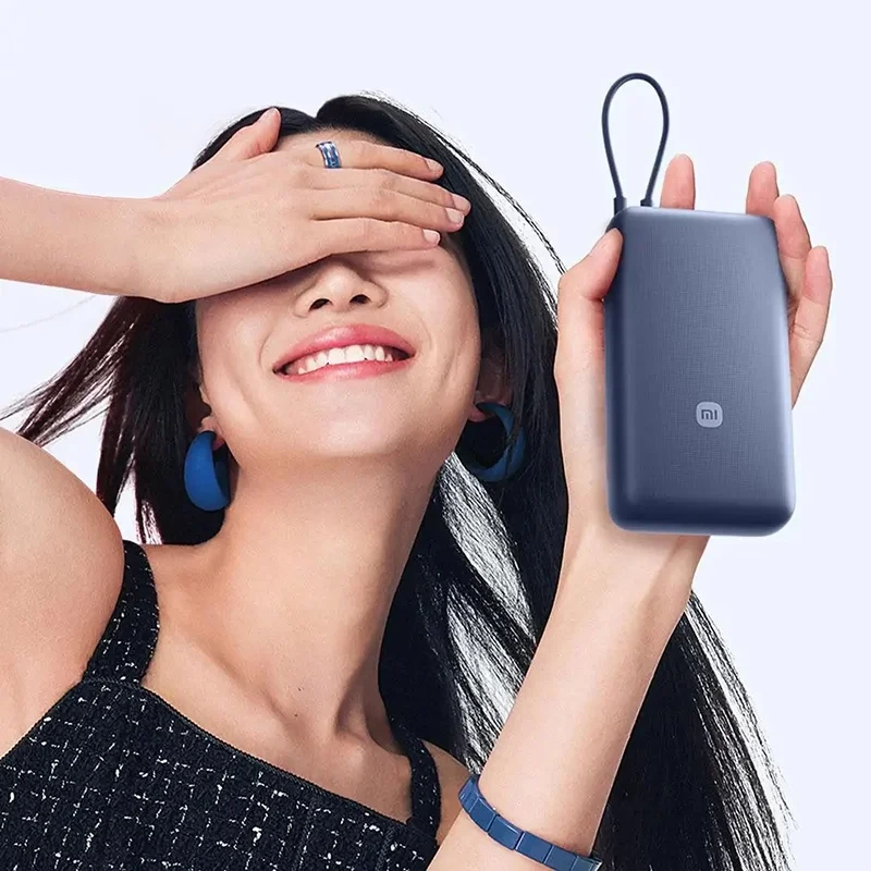 Xiaomi 20000mAh 33W Power Bank with Integrated Cable