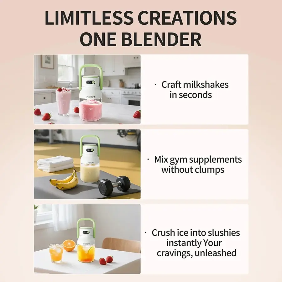 Zhenmi ZMGZ-J15 Portable Juicer