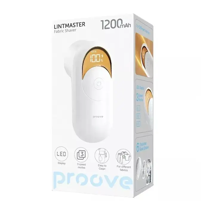 Proove Lint Master Fabric Shaver – Remove Lint, Fuzz & Pills Easily