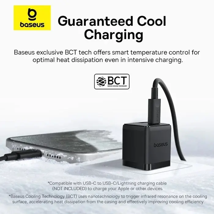 Baseus Palm Fast Charger 1C & U+C 30W