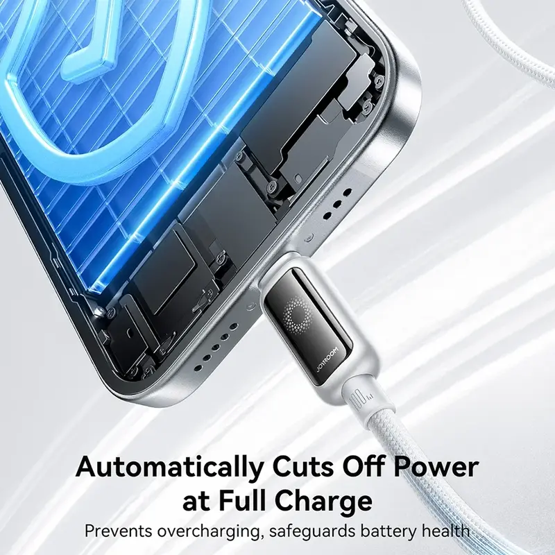 Joyroom S-A55 100W Auto Power-Off C to C Fast Charging Data Cable