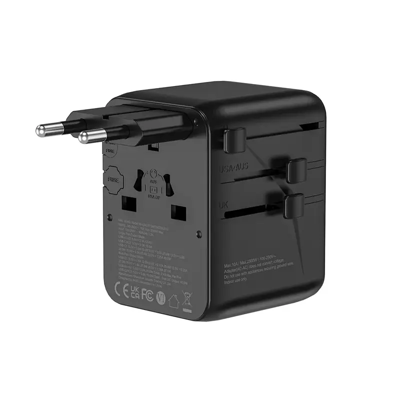 WiWU Wi-UA011 25W GaN Aramid Fiber Warrior Universal Adapter