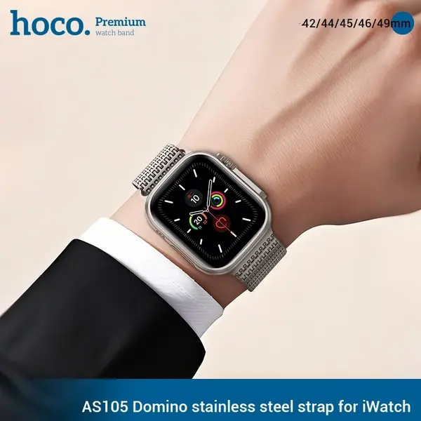 Hoco AS105 Domino Stainless Steel Strap for Apple Watch