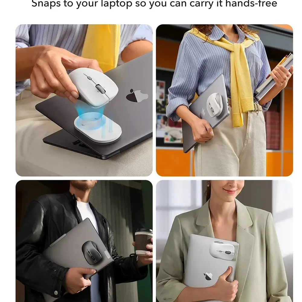 ESR MagMouse Snap-to-Carry Rechargeable Mouse