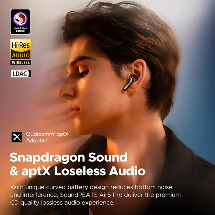 SOUNDPEATS Air5 Pro Hi-Res True Wireless Earbuds