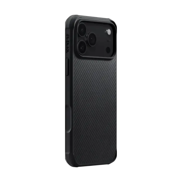 Pitaka Aramid ProGuard Black/Grey Case for iPhone 17 Pro & 17 Pro Max
