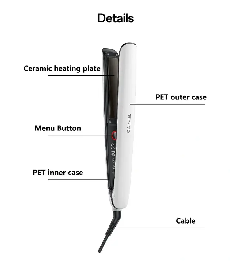 YESIDO MG31 Professional Hair Straightener