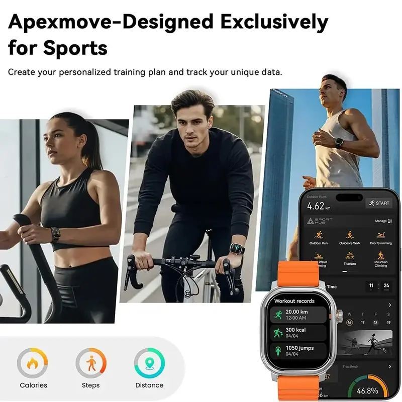 KOSPET Pulse Smart Watch for Android & iOS