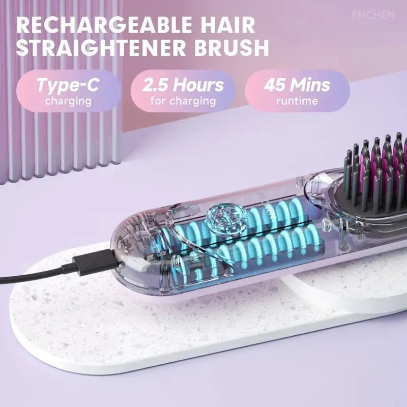 Enchen H100 Cordless Portable Hair Straightener