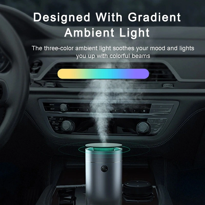Baseus 75 ml Time Aromatherapy Machine Humidifier Air Freshener with LED Light