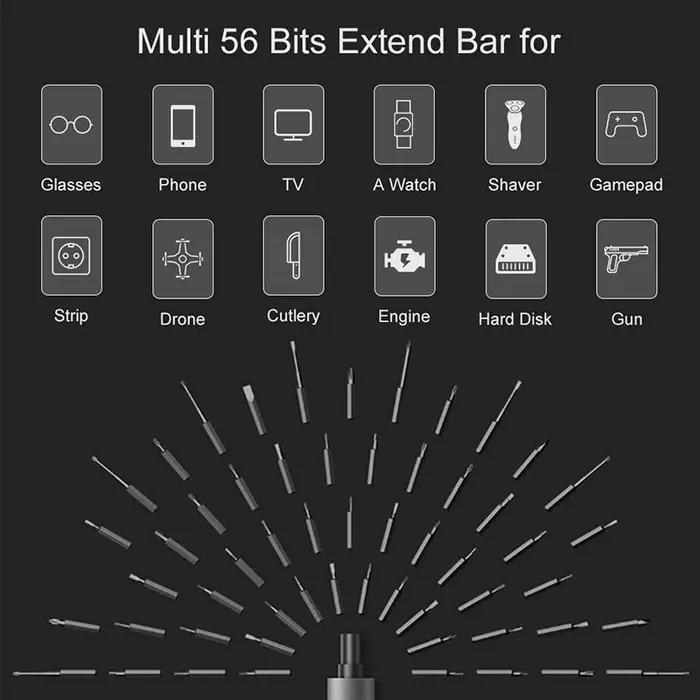 Xiaomi Wowstick 1F+ 64 In 1 Electric Screwdriver