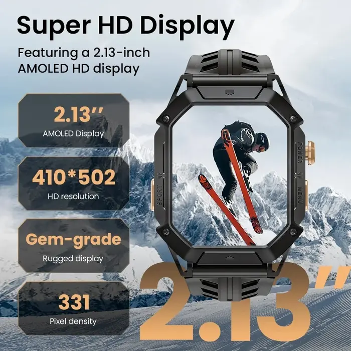 Haylou IRON N1 Smartwatch 2.13’’ AMOLED Display