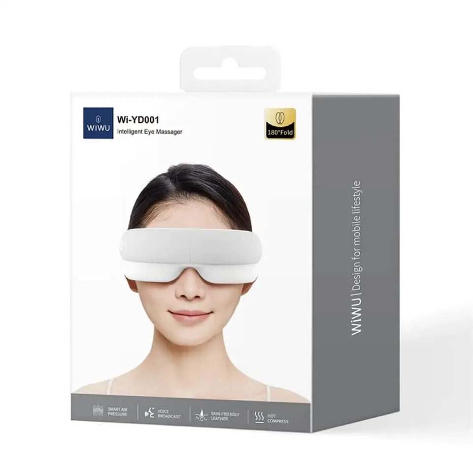 WIWU Wi-YD001 Hot Compress Intelligent Eye Massager with Bluetooth Music Eye Care Instrument
