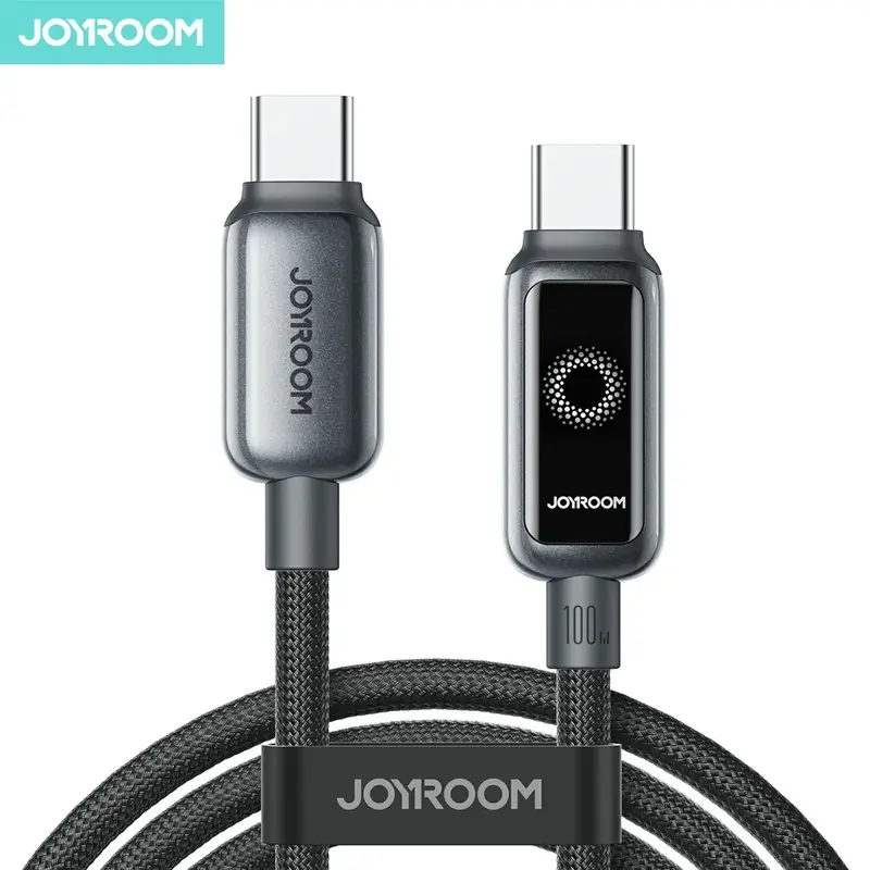 Joyroom S-A55 100W Auto Power-Off C to C Fast Charging Data Cable