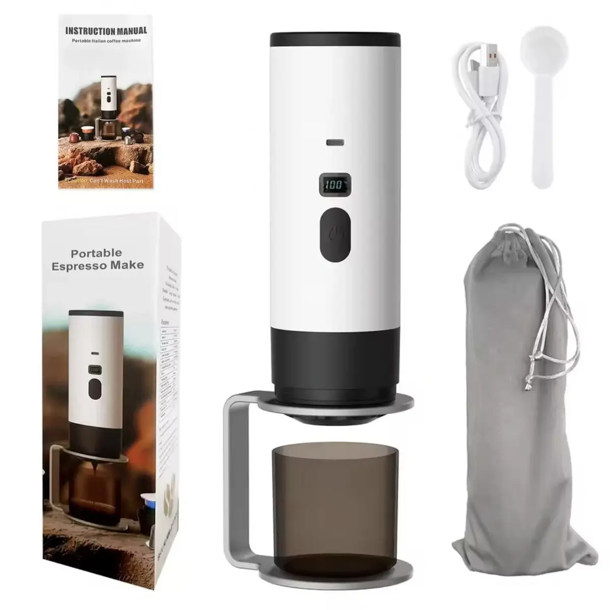 Xiaomi Youpin 3-in-1 Portable Electric Espresso Machine