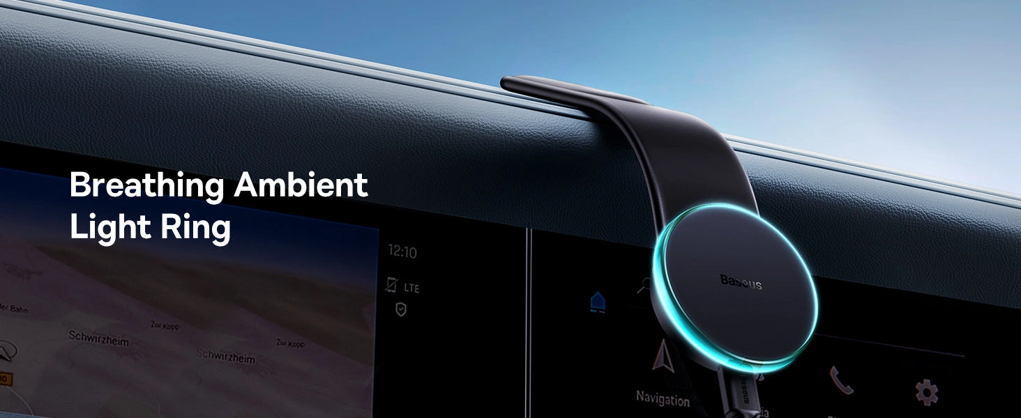 Baseus C02 Pro Series Magnetic Wireless Charging Car Mount