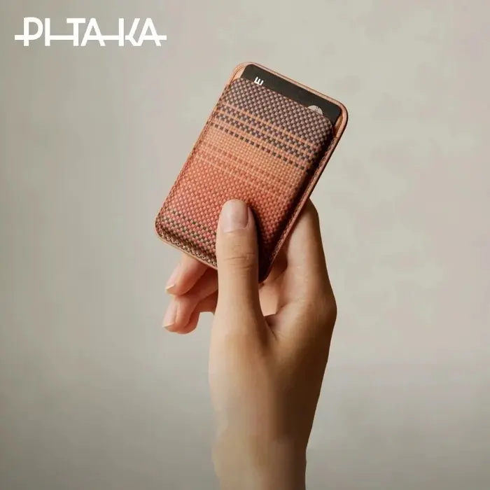 Pitaka Sunset MagSafe Woven Wallet