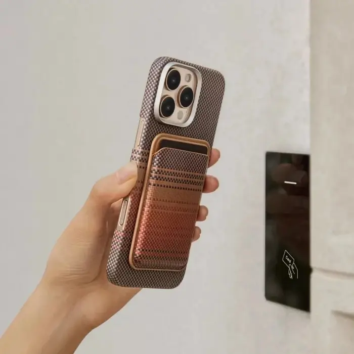 Pitaka Sunset MagSafe Woven Wallet