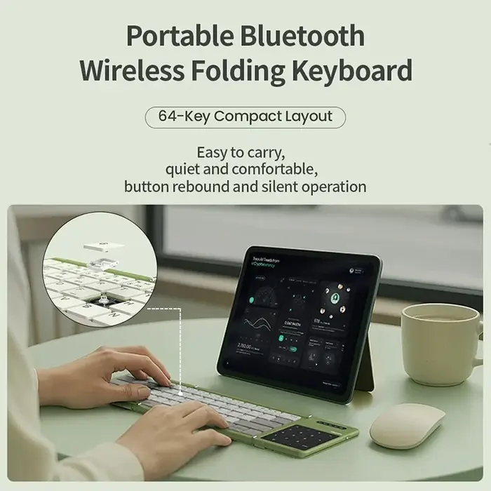 Nillkin Cube Foldable Wireless Keyboard with Touchpad