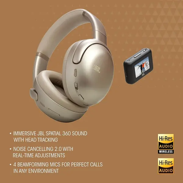 JBL M3 Tour One Smart Tx – Wireless Over-Ear Noise Cancelling Headphones