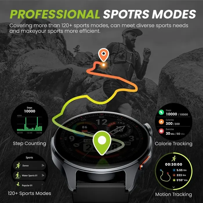 Haylou Watch 4S GPS Amoled Display Smartwatch