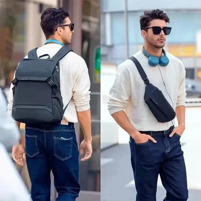 Mark Ryden MR2859 2-in-1 Men's Backpack & Crossbody Bag