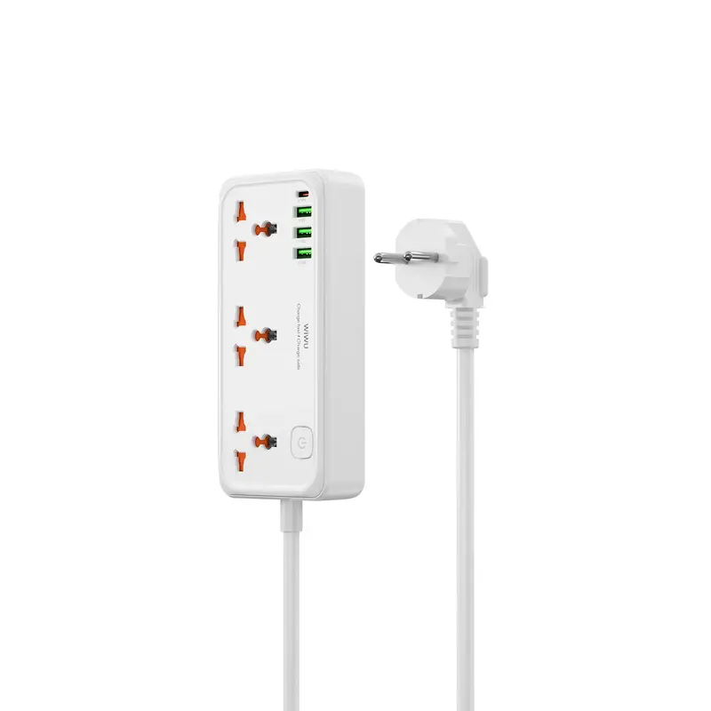 WIWU Wi-S005 30W GaN Cube Power Strip with Multiple Ports