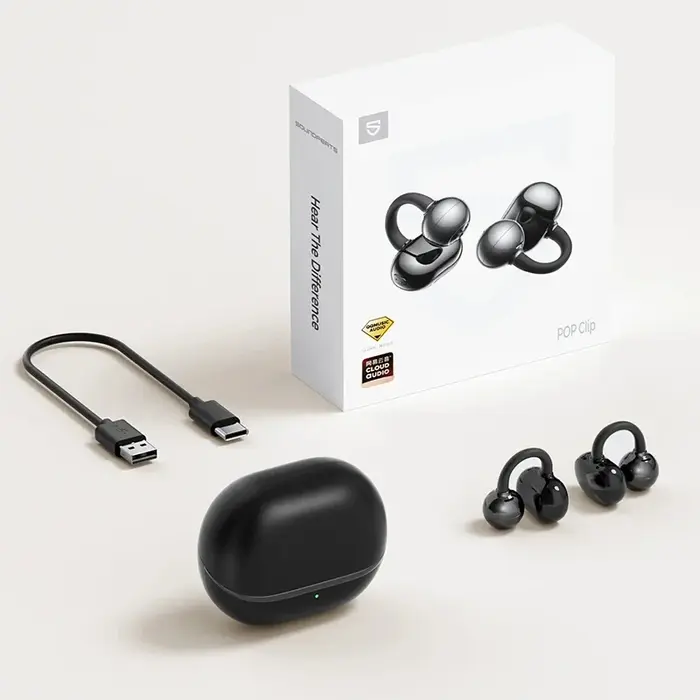 SoundPEATS POP Clip Wireless Earbuds