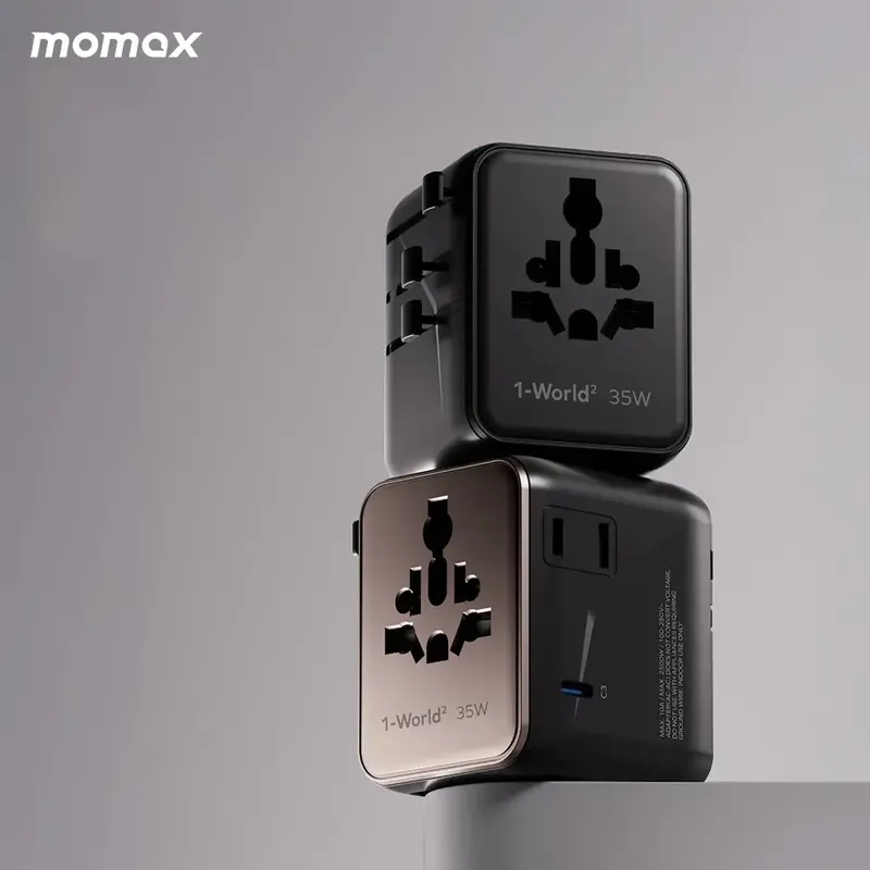 Momax 1-World² 35W Travel Adapter