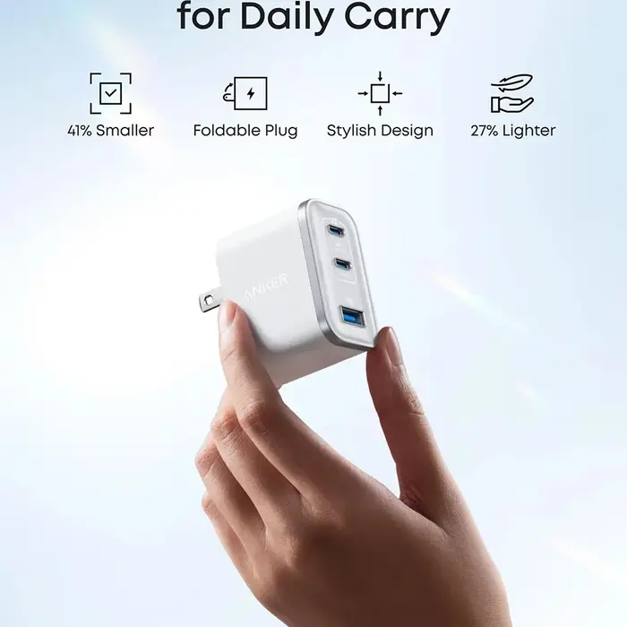 Anker 3 Ports Nano Charger 70W