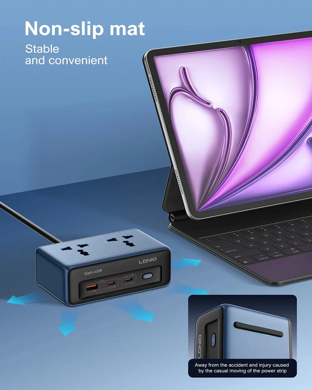 LDNIO SC1 Multi-Port GaN Fast Charging Power Strip