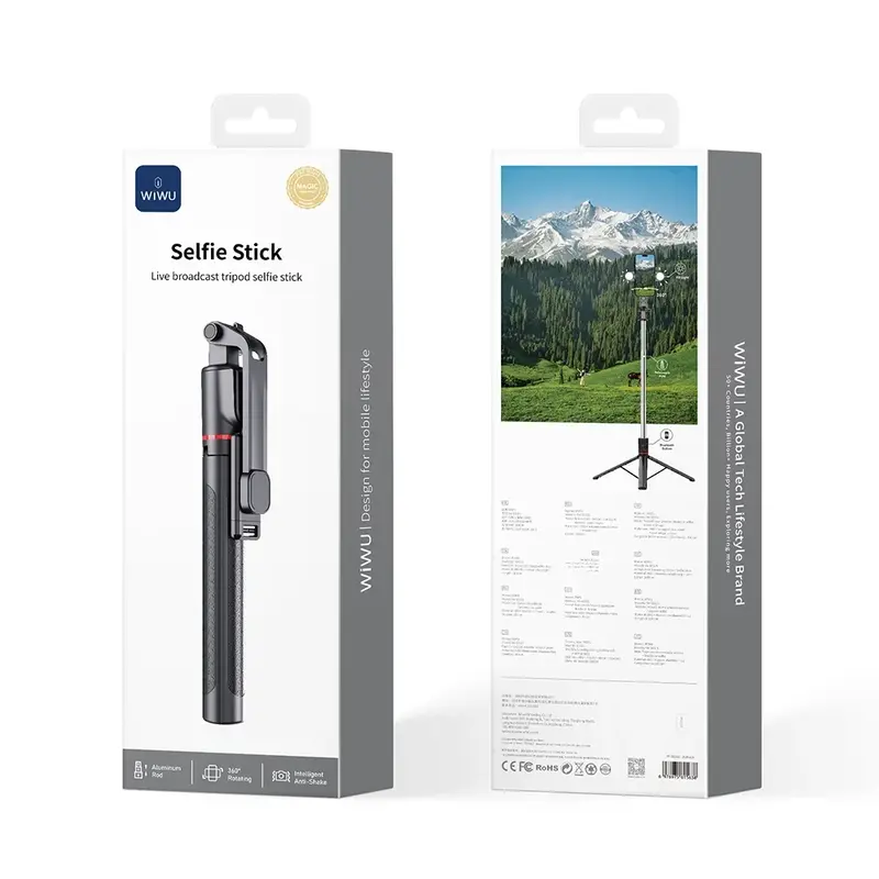 WiWU Wi-SE015 Live Streaming Tripod Selfie Stick