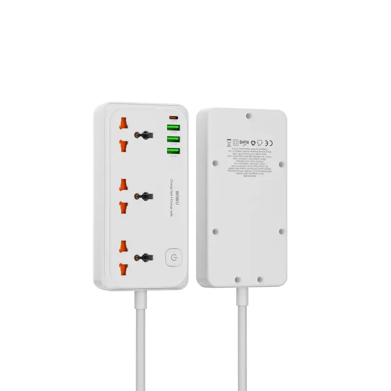 WIWU Wi-S005 30W GaN Cube Power Strip with Multiple Ports