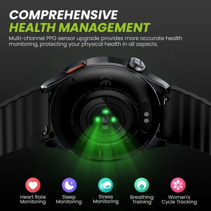 Haylou Watch 4S GPS Amoled Display Smartwatch