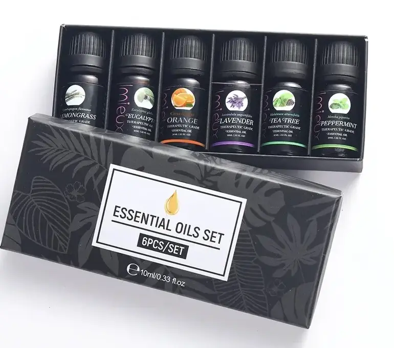 Premium Pure Natural Essential Oil 6Pcs 10ml