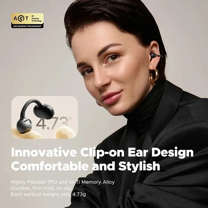 SoundPEATS POP Clip Wireless Earbuds