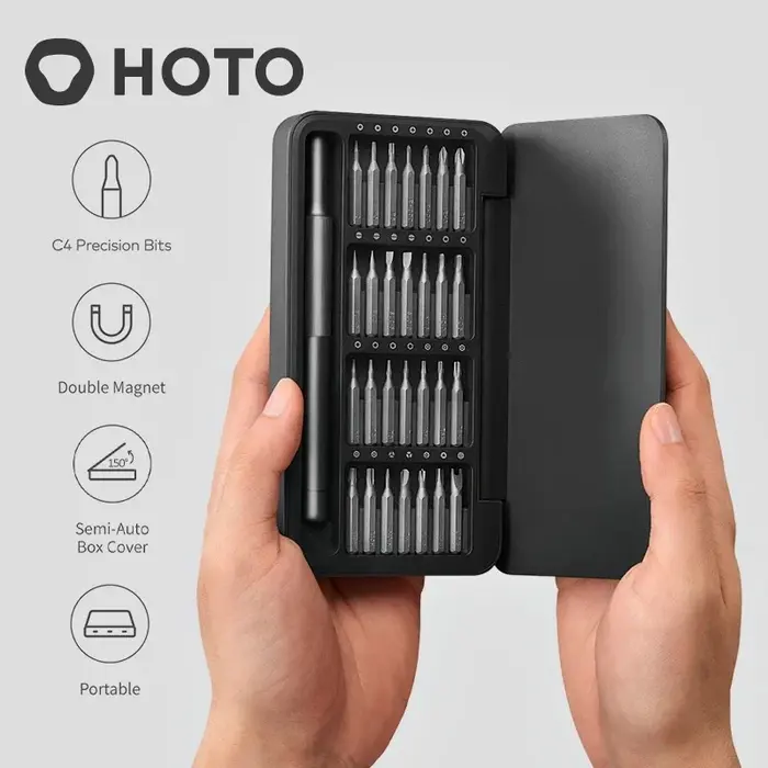 Hoto 28 in 1 Precision Multi-functional Screwdriver Tool Kit