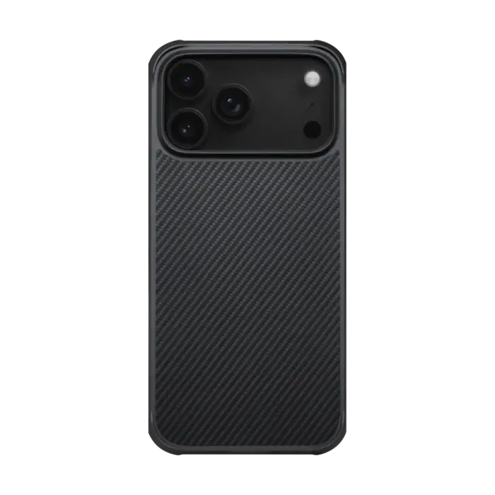 Pitaka Aramid ProGuard Black/Grey Case for iPhone 17 Pro & 17 Pro Max