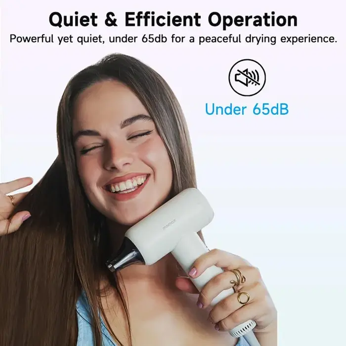 Momax 1-Care Mini Ion Hair Dryer – Compact & Powerful