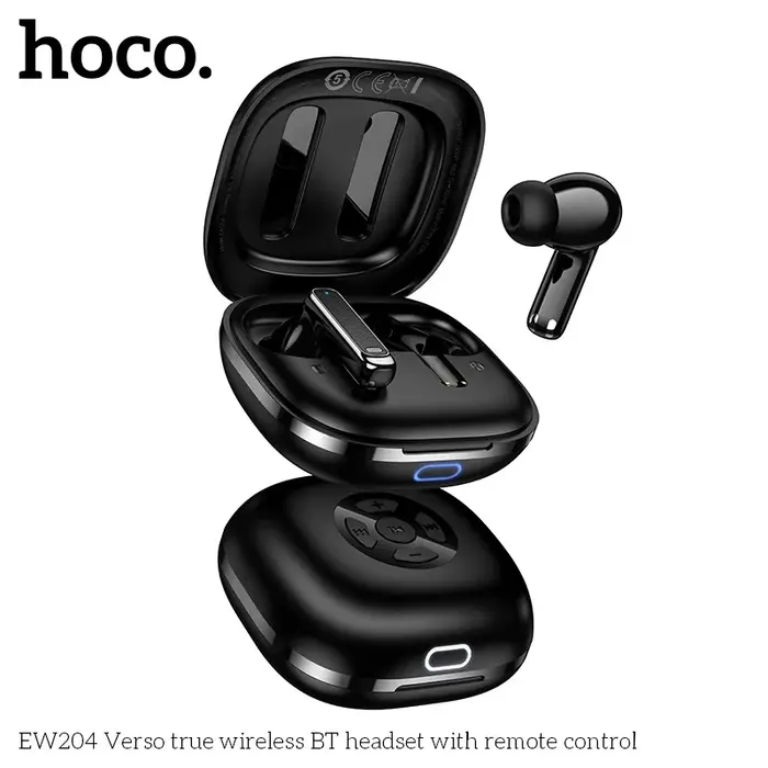 HOCO EW204 TWS Wireless Earbuds with 2-in-1 Remote Control