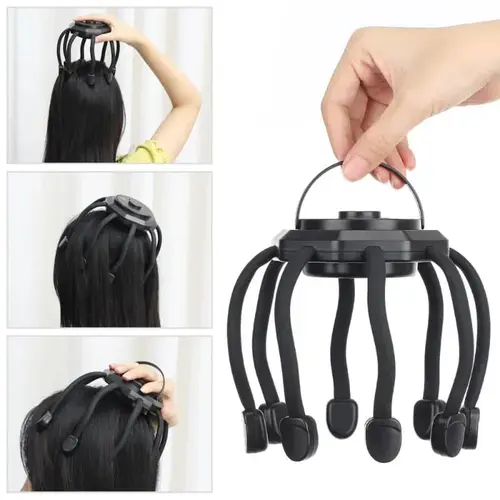 Electric Head Massager Octopus Scalp Massager Therapy Device