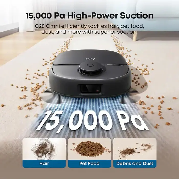 Anker eufy Omni C28 15000Pa Robot Vacuum Cleaner - Gear Space BD