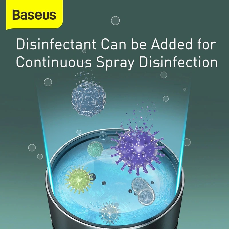 Baseus 75 ml Time Aromatherapy Machine Humidifier Air Freshener with LED Light