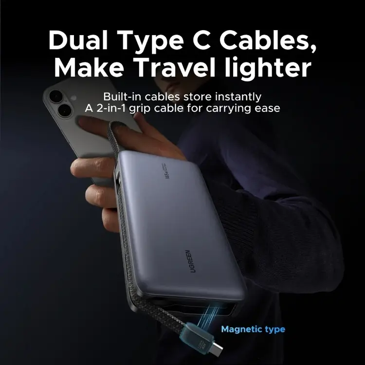 UGREEN PB552 Nexode 165W Power Bank 25000mAh