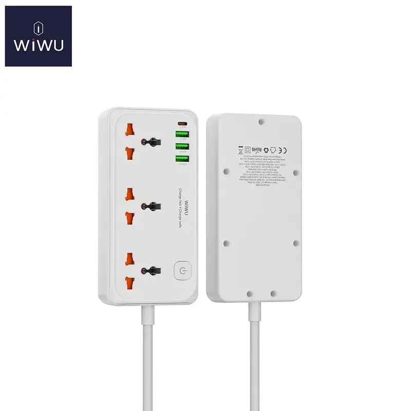 WIWU Wi-S005 30W GaN Cube Power Strip with Multiple Ports