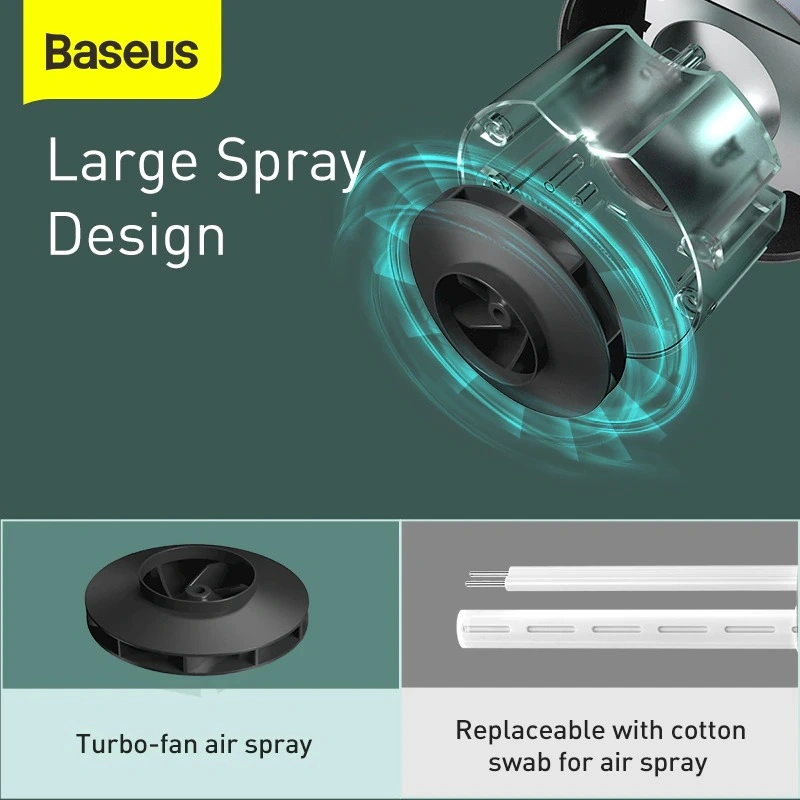 Baseus 75 ml Time Aromatherapy Machine Humidifier Air Freshener with LED Light